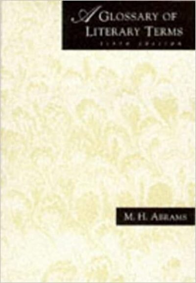 A Glossary of Literary Terms – 6th Edition