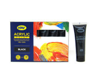 Acrylic Paints- 6's