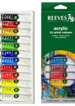 Acrylic Paints- Reeves 12's