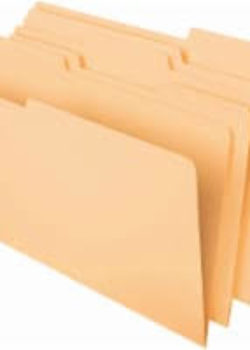 Folder- Manilla- Letter