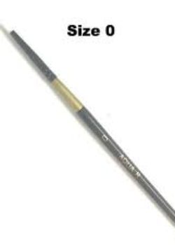 Paint Brushes- Round (#0)