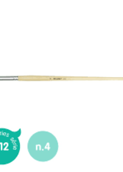 Paint Brushes- Round (#4)