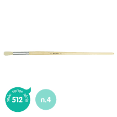 Paint Brushes- Round (#4)