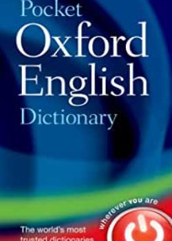 Pocket Oxford English Dictionary