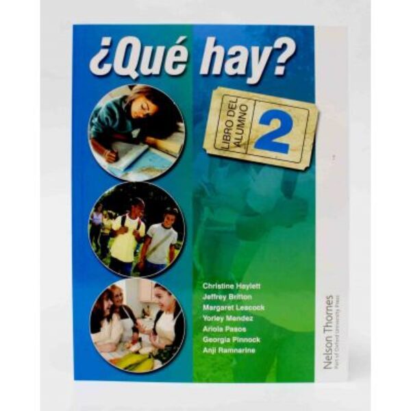 Que Hay? Libro del Alumno Book 2