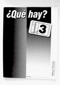 Qué Hay Cuaderno 3 (Nelson Thornes Workbook)