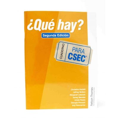 Qué Hay? Cuaderno para CSEC