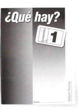 Qué Hay Cuaderno 1 (Nelson Thornes Workbook)
