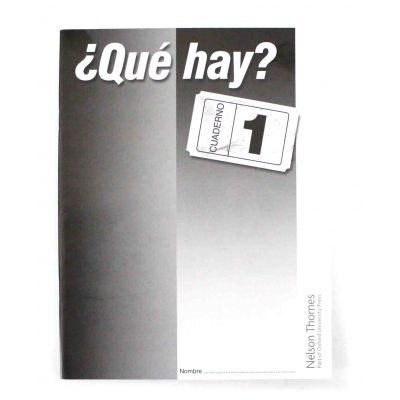 Qué Hay Cuaderno 1 (Nelson Thornes Workbook)