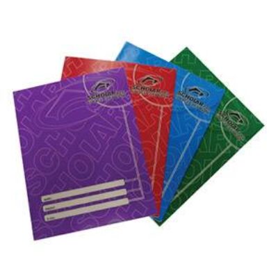 12 Pk Red and Blue Lined Copy Books