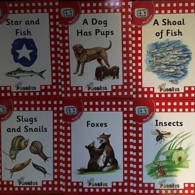 Jolly Readers Red Series: Star & Fish, A Dog has Pups, A Shoal of Fish, Slugs and Snails, Foxes & Insects